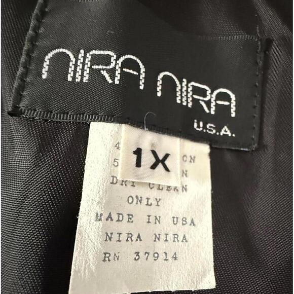 Elegant Floral Patterned Vest 1X - Picture 6 of 6